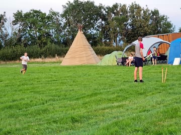 Anyone for cricket, bit of a bumpy wicket though