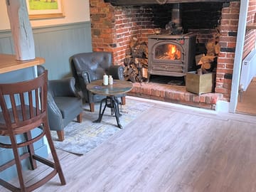 Cosy bar area for drinks or food