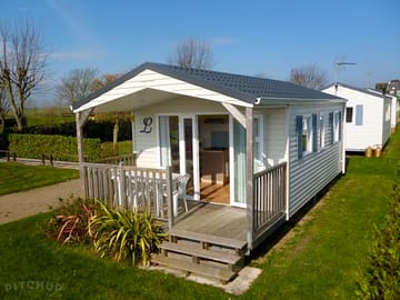 Exterior of Palma caravan