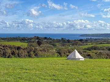 Sunset bell tent