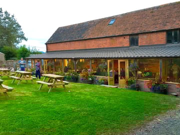 Restaurant and outdoor tables