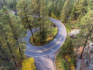 Spectacular rides through the black hills