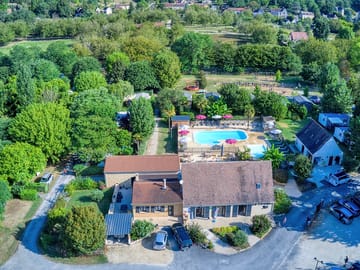 Aerial view of the site