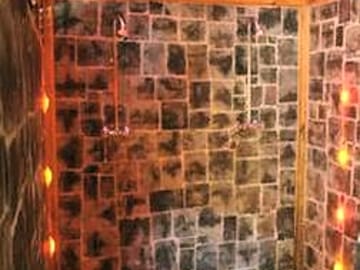 Funky double showers