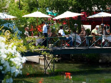 L'isle sur la sorgue town centre