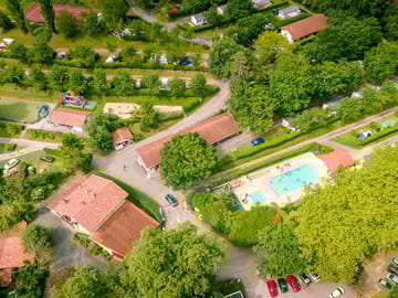 Aerial view of the site