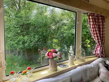 Sitting and reading by the window in winnie is a joy!