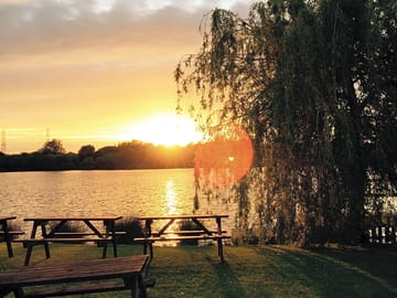 Lake sunset