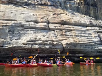 Guided kayak tour
