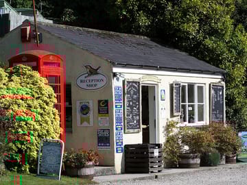 Reception, once the blacksmiths forge but now the perfect place for a fresh coffee, or a croissant