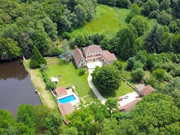 Aerial view of the site