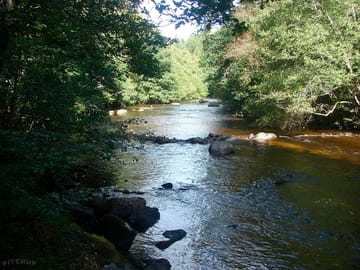 The vézère river