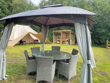 Undercover dining area
