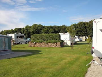 Spacious pitches