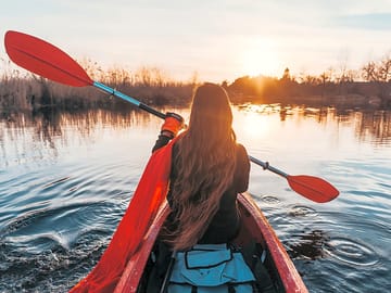Canoeing close by