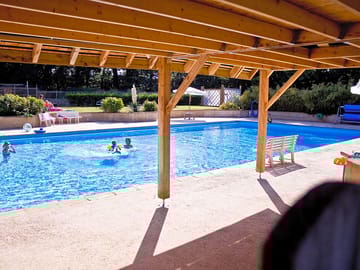 La piscine du domaine de keravel - 20m/10m et 2.1m de profondeur.