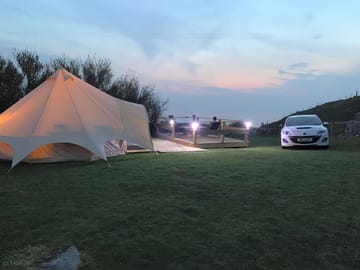 Evening falls