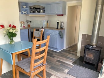 Kitchen and dining area