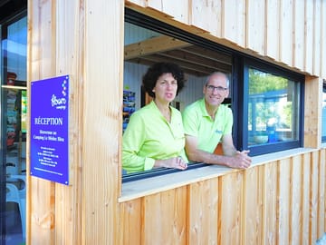 The owners welcome you onsite