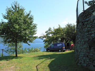 Sunny and shaded grass pitches