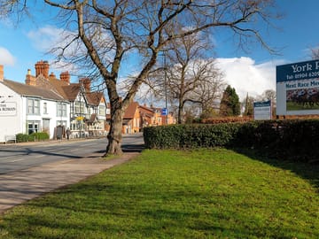 Local town with shops