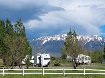 Mountain backdrop