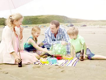 Black rock sands beach