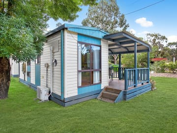 Front of a cabin