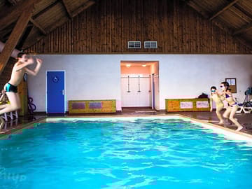 Fun at the swimming pool