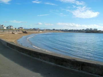 Trearddur bay blue flag beach