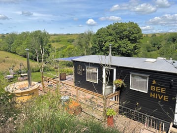 View from the beehive lodge