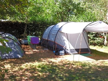 Pitches under the trees