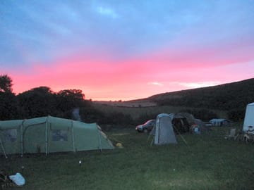A beautiful sunset at ssc