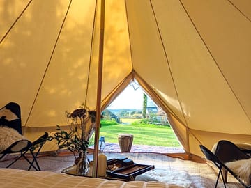 View from the tent