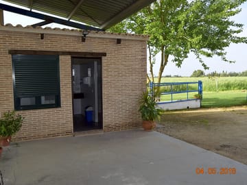 Toilet block