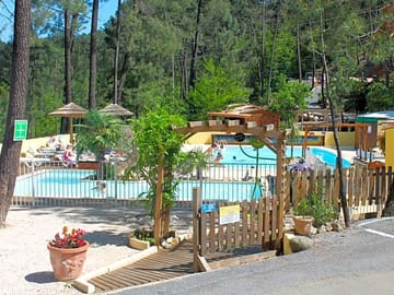 The swimming pool and the paddling pool