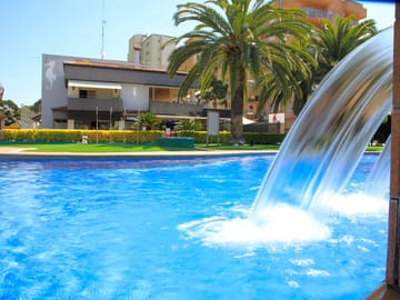 View from the fountain