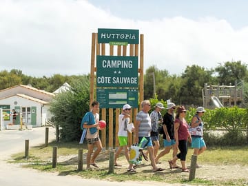 Entrance to the site