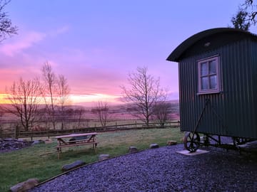 Sunrise from the shepherd's hut