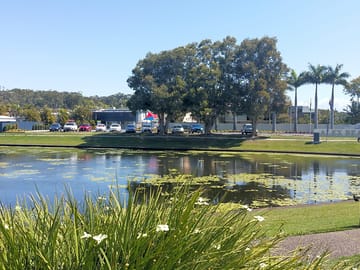 Lakeside setting