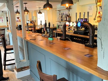 Bar area to enjoy a real local ale or enjoy some locally sourced food
