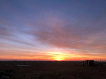 Sunrise sky