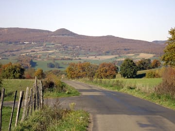 Lovely countryside walks near the site