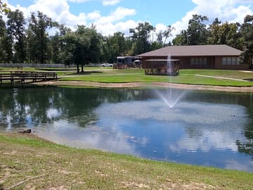 Large recreation hall with a games room and fitness room
