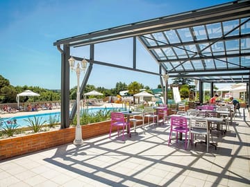 Restaurant terrace