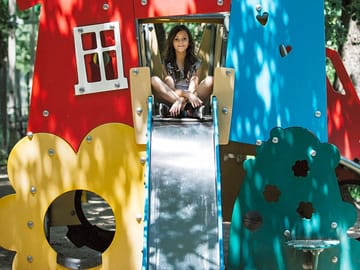 Outdoor play area