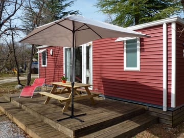 Mobile home exterior