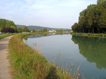 View of the bourgogne canal