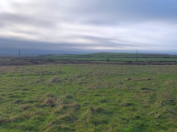 Praa sands in the distance