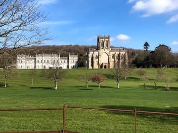 Seen from the campsite entrance